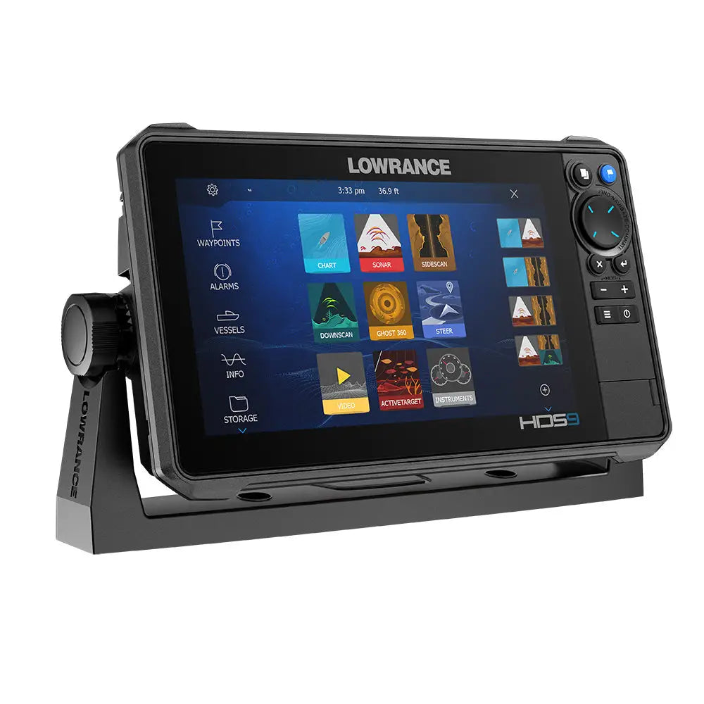 Lowrance 9 HDS PRO Active Imaging HD Transducer C-MAP DISCOVER OnBoard - GPS - Fishfinder Combos