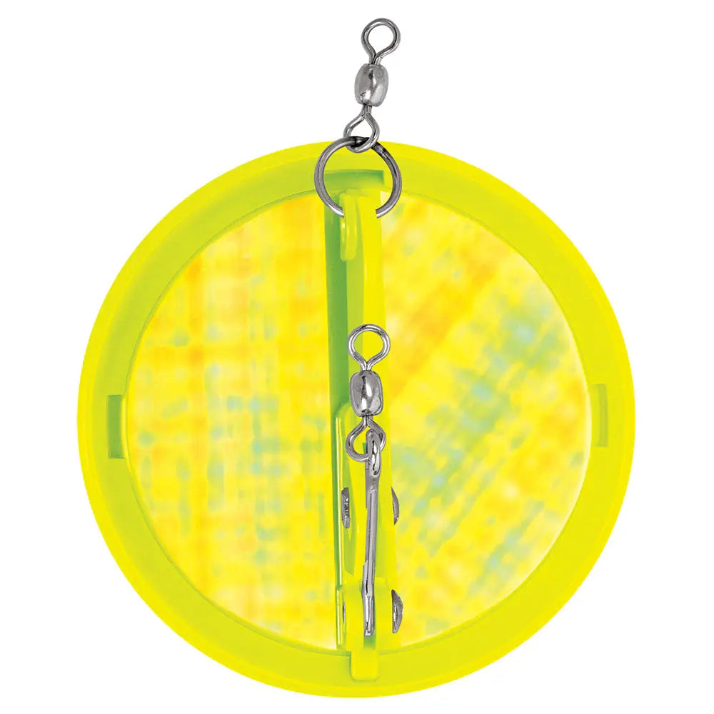 Luhr-Jensen 3-1/4’’ Dipsy Diver - Chartreuse/Silver Bottom Moon Jelly [5560-000-2509] - Hard & Soft Baits