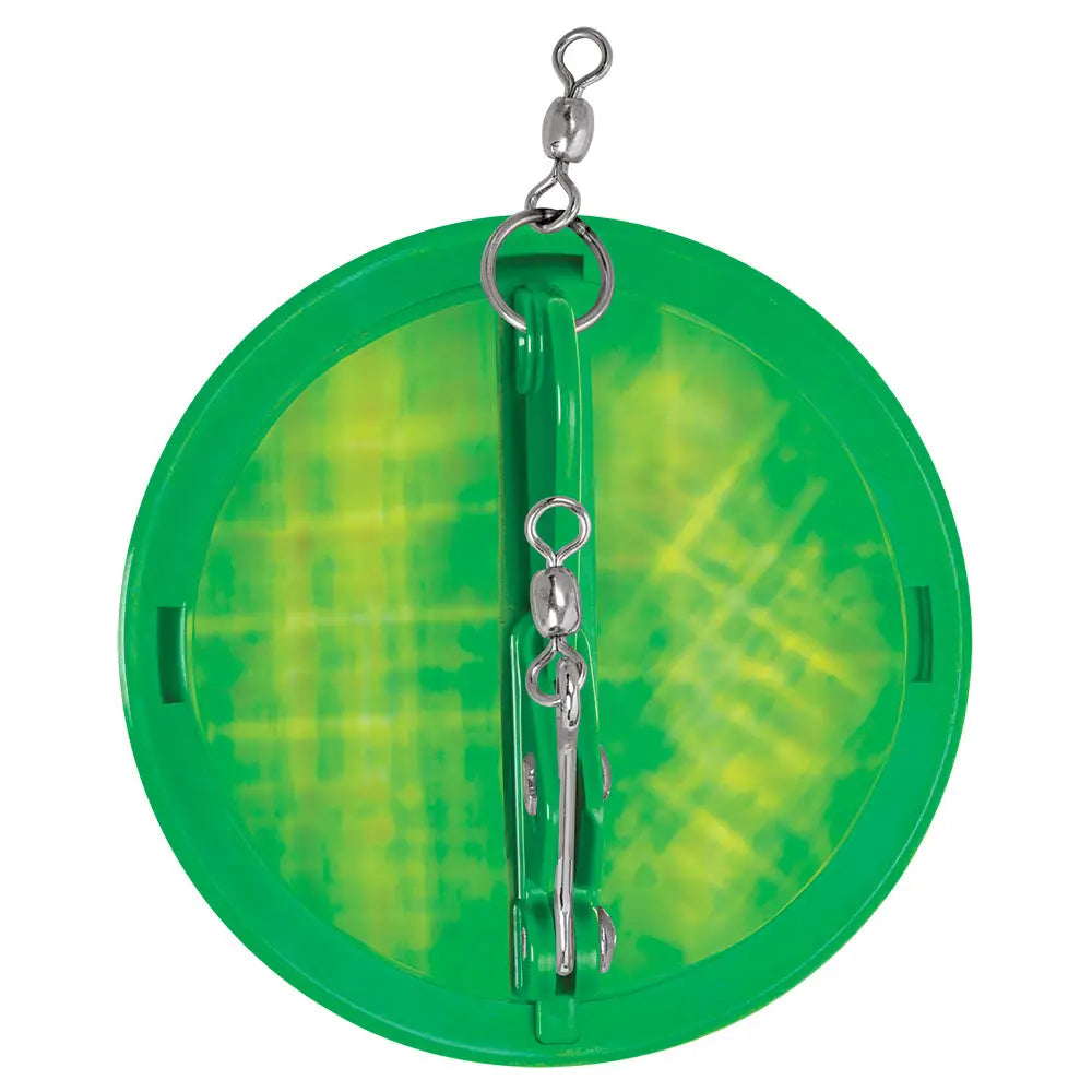 Luhr-Jensen 3-1/4’’ Dipsy Diver - Kelly Green/Silver Bottom Moon Jelly [5560-000-2511] - Hard & Soft Baits