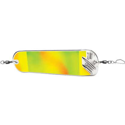 Luhr-Jensen Money Roll Flasher - 8-1/4’’ - Glow Biohazard [5860-008-1756] - Hard & Soft Baits