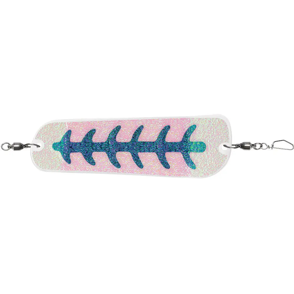 Luhr-Jensen Money Roll Flasher - 8-1/4’’ - Pearl Blue Skeleton [5860-008-1760] - Hard & Soft Baits