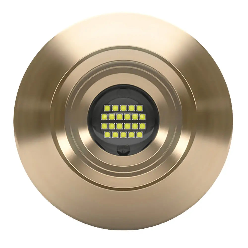 Lumishore ORA TIX204 Flush Fit Interchangeable Thru-Hull - Green [010-04525-00] - Underwater Lighting