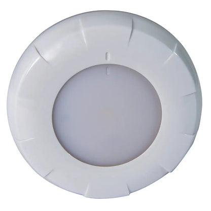 Lumitec Aurora LED Dome Light - White Finish - White/Blue Dimming [101075] - Dome/Down Lights