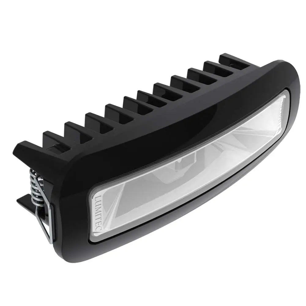 Lumitec Capri3 Spreader Light - White Non-Dimming - Black Housing [101728] - Flood/Spreader Lights