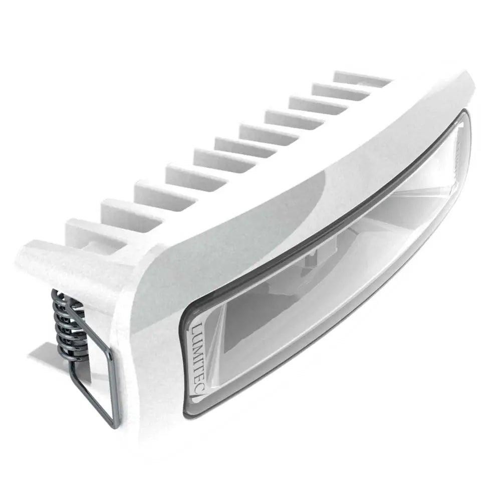 Lumitec Capri3 Spreader Light - White/Red Dimming - White Housing [101722] - Flood/Spreader Lights