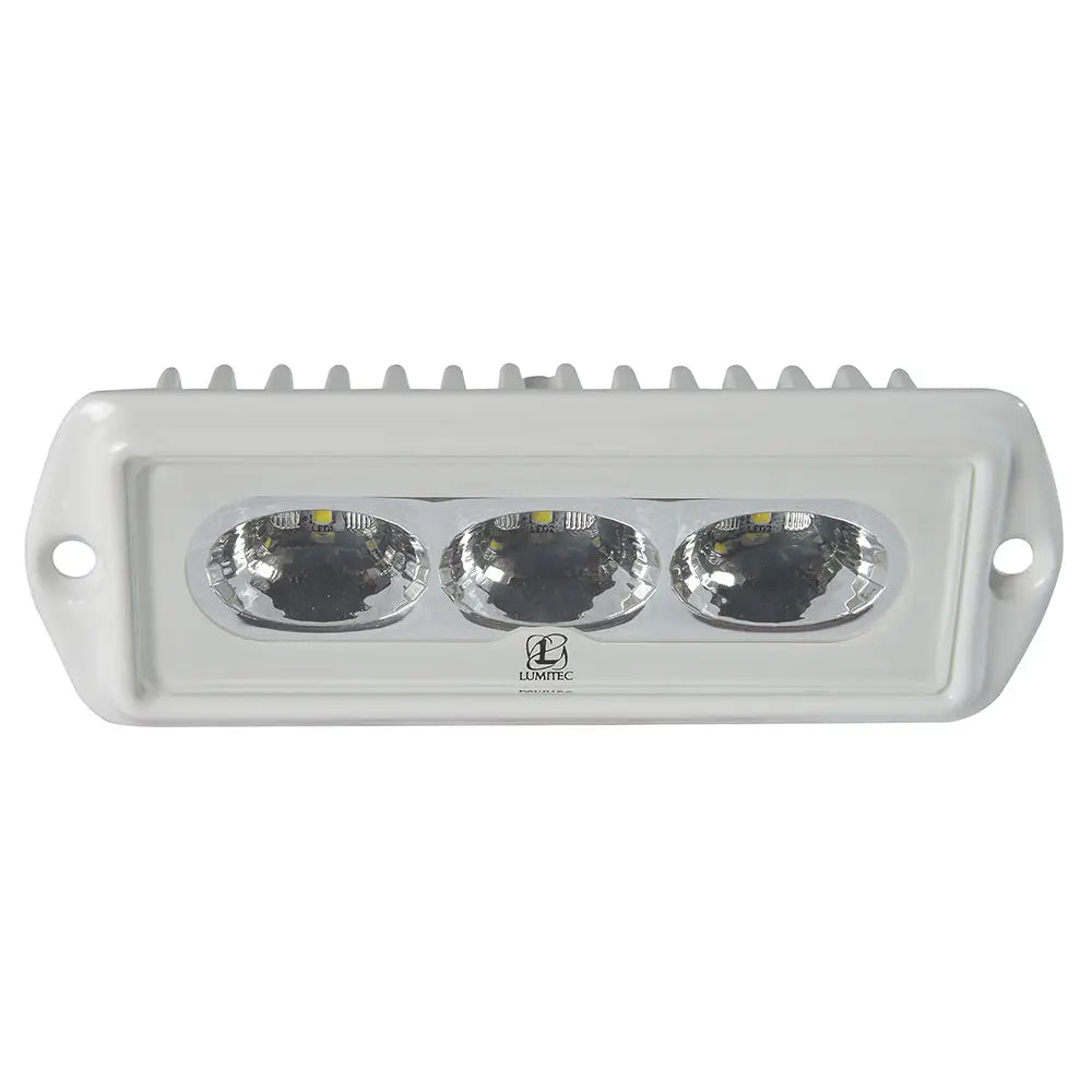 Lumitec CapriLT - LED Flood Light - White Finish - White Non-Dimming [101288] - Flood/Spreader Lights