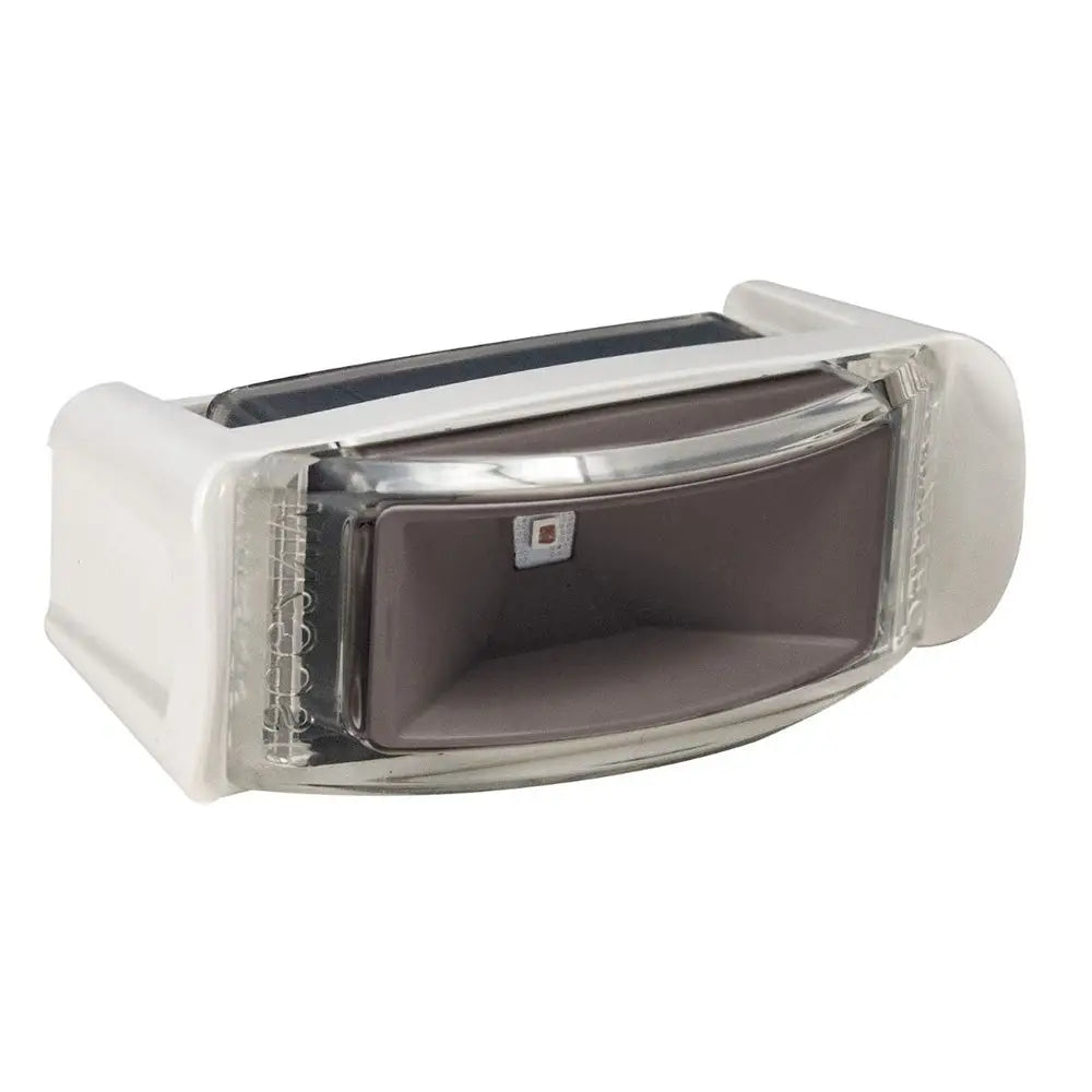Lumitec Contour Inset Navigation Light - Starboard Green - White Housing [101837] - Navigation Lights
