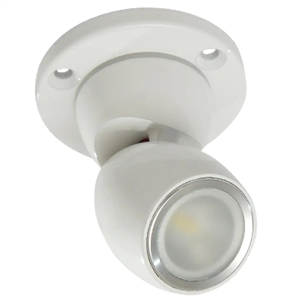 Lumitec GAI2 White Dimming/Red & Blue Non-Dimming Heavy Duty Base - White Housing [111802] - Interior / Courtesy Light