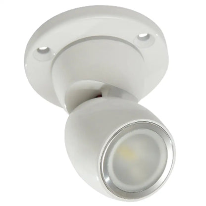 Lumitec GAI2 White Dimming/Red & Blue Non-Dimming Heavy Duty Base - White Housing [111802] - Interior / Courtesy Light