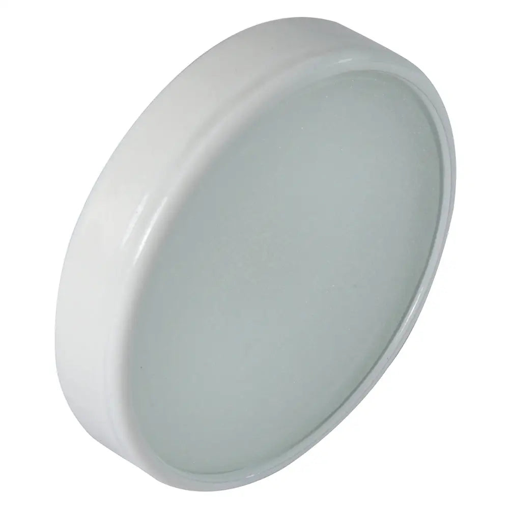 Lumitec Halo - Flush Mount Down Light - White Finish - 4-Color - White/Blue/Red/Purple Non-Dimming [112820] - Dome/Down