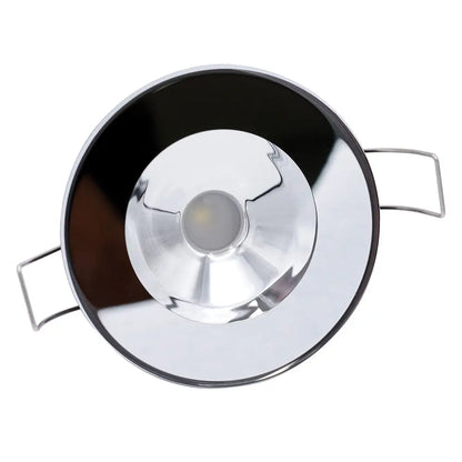 Lumitec Illusion Flush Mount LED Down Light - Spectrum RGBW - Warm White - Mirrored Housing [117145] - Dome/Down Lights