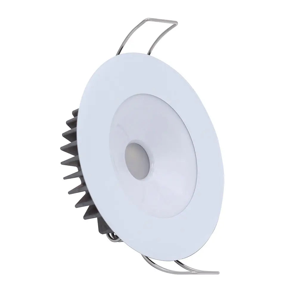 Lumitec Illusion Flush Mount LED Down Light - Warm White - Dimming - White Housing [117129] - Dome/Down Lights