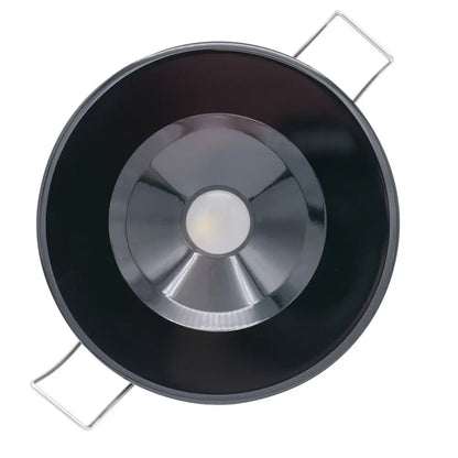 Lumitec Illusion Flush Mount LED Down Light - White - Non-Dimming - Black Housing [117153] - Dome/Down Lights