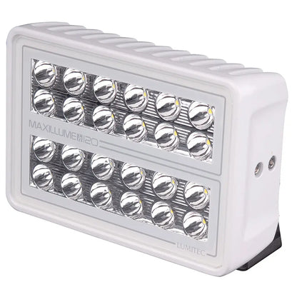 Lumitec Maxillume h120 - Trunnion Mount Flood Light - White Housing - White Dimming [101346] - Flood/Spreader Lights