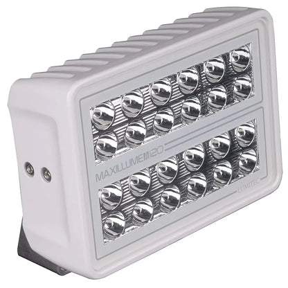 Lumitec Maxillume h120 - Trunnion Mount Flood Light - White Housing - White Dimming [101346] - Flood/Spreader Lights