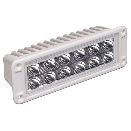Lumitec Maxillumeh60 - Flush Mount Flood Light - White Housing - White Dimming [101336] - Flood/Spreader Lights