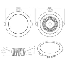 Lumitec Mirage Flush Mount Down Light Spectrum RGBW - White Housing [113127] - Dome/Down Lights