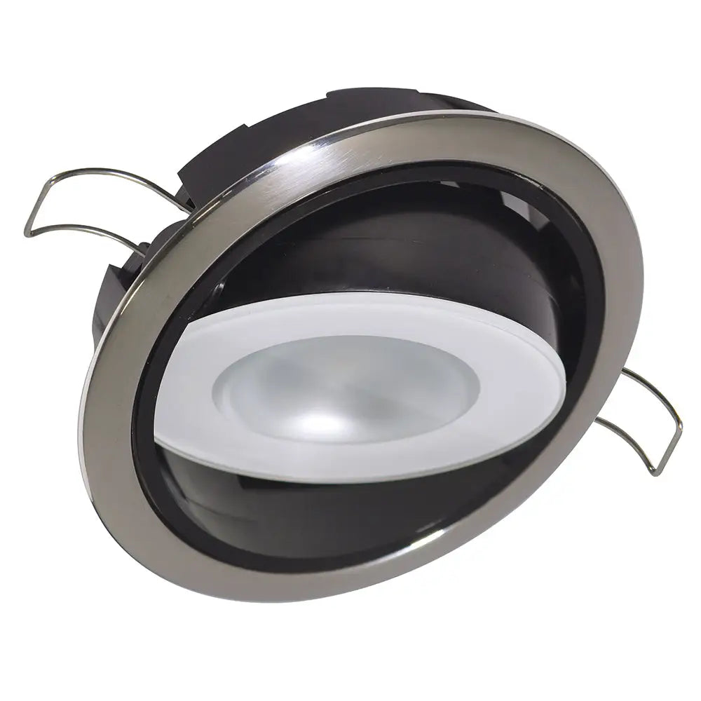 Lumitec Mirage Positionable Down Light - Spectrum RGBW Dimming - Polished Bezel [115117] - Dome/Down Lights