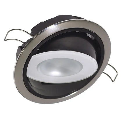 Lumitec Mirage Positionable Down Light - Spectrum RGBW Dimming - Polished Bezel [115117] - Dome/Down Lights