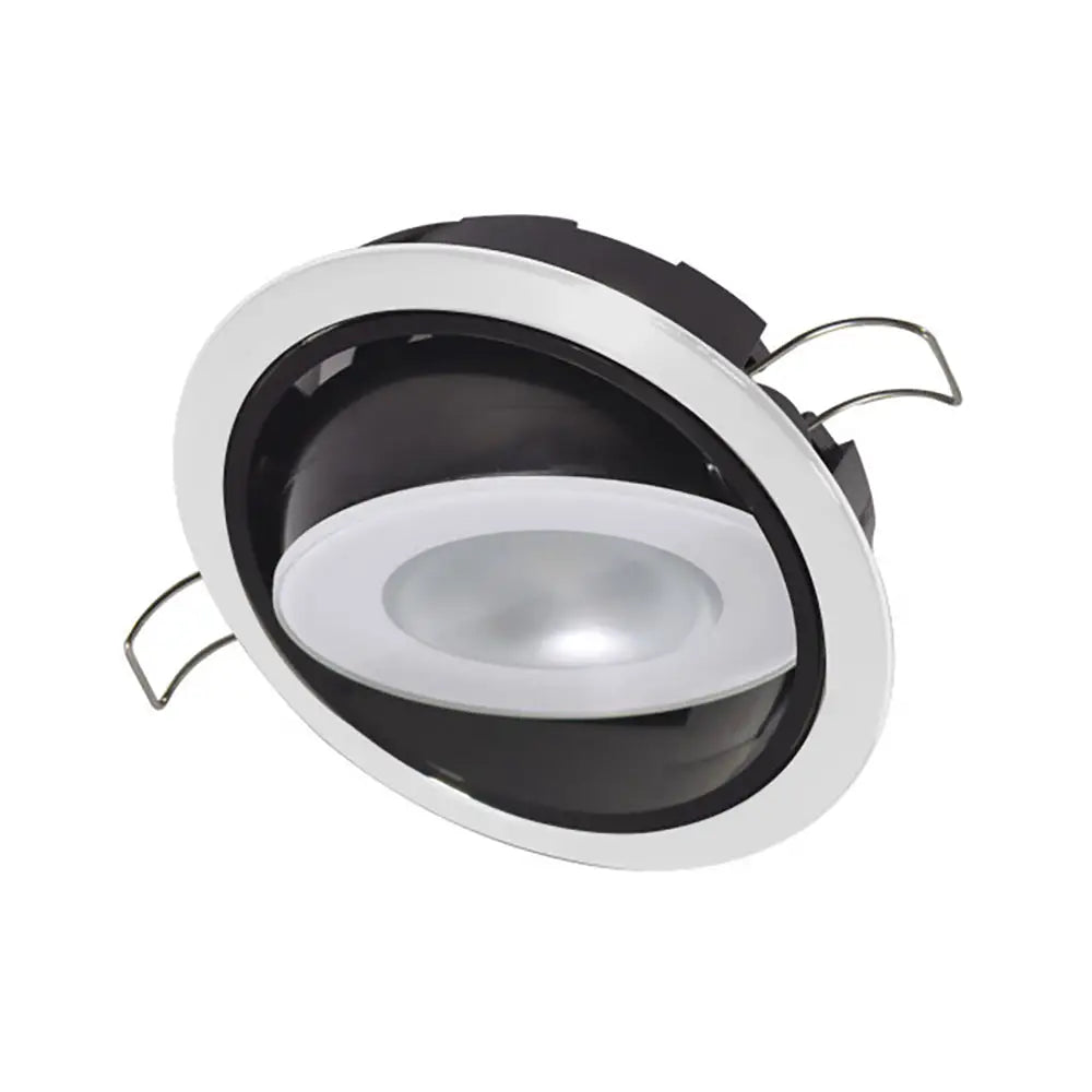 Lumitec Mirage Positionable Down Light - Spectrum RGBW Dimming - White Bezel [115127] - Dome/Down Lights