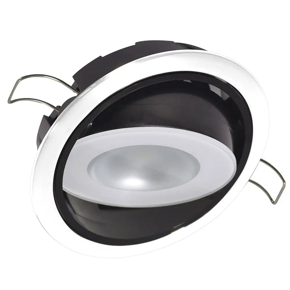 Lumitec Mirage Positionable Down Light - Spectrum RGBW Dimming - White Bezel [115127] - Dome/Down Lights