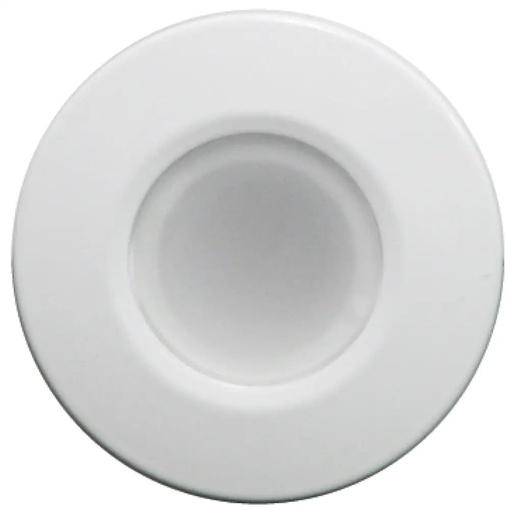Lumitec Orbit - Flush Mount Down Light - White Finish - 2-Color Blue/White Dimming [112521] - Dome/Down Lights