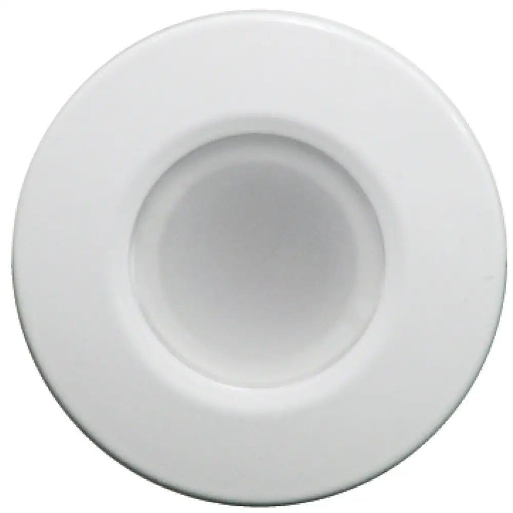 Lumitec Orbit - Flush Mount Down Light - White Finish - 4-Color Blue/Red/Purple/White Non Dimming [112520] - Dome/Down