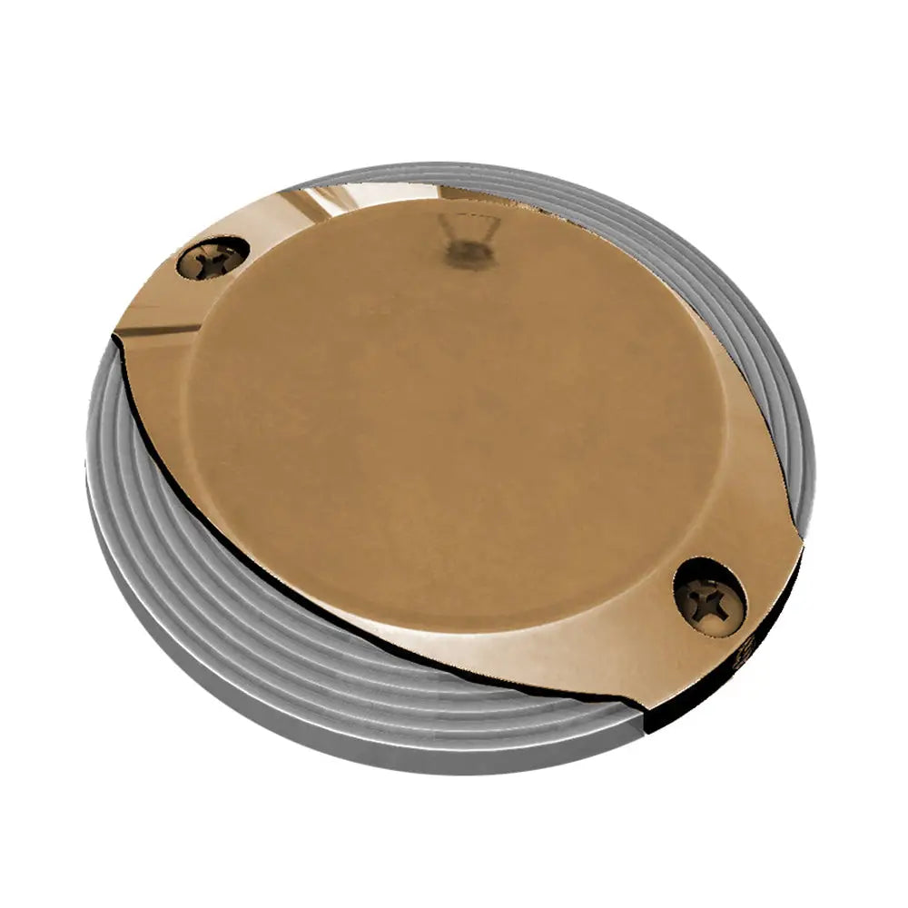 Lumitec Scallop Surface Mount Pathway Light - Spectrum RGBW/Warm White - Bronze Finish [101673] - Interior / Courtesy