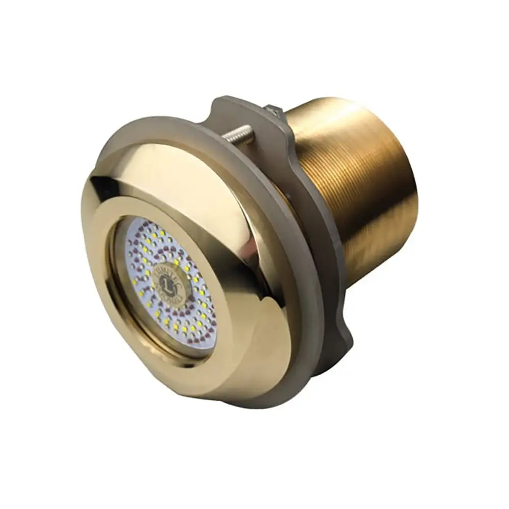 Lumitec SeaBlaze Typhoon Underwater Bronze Thru-Hull LED Light - White/Blue [101448] - Underwater Lighting