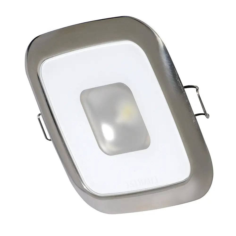Lumitec Square Mirage Down Light - Warm White Dimming - Hi-CRI - Polished Bezel [116119] - Dome/Down Lights