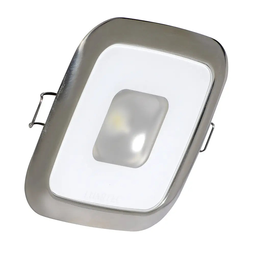 Lumitec Square Mirage Down Light - Warm White Dimming - Hi-CRI - Polished Bezel [116119] - Dome/Down Lights