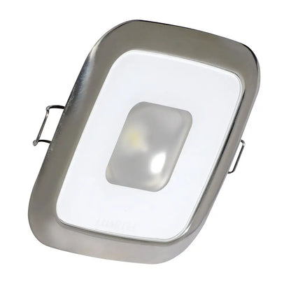 Lumitec Square Mirage Down Light - Warm White Dimming - Hi-CRI - Polished Bezel [116119] - Dome/Down Lights