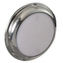 Lumitec TouchDome - Dome Light - Polished SS Finish - 2-Color White/Red Dimming [101098] - Dome/Down Lights