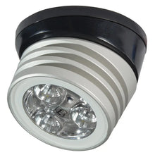 Lumitec Zephyr LED Spreader/Deck Light -Brushed Black Base - White Non-Dimming [101326] - Flood/Spreader Lights