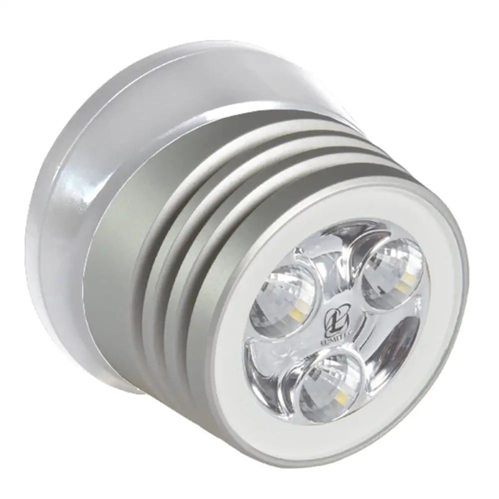 Lumitec Zephyr LED Spreader/Deck Light - Brushed White Base - White Non-Dimming [101325] - Flood/Spreader Lights