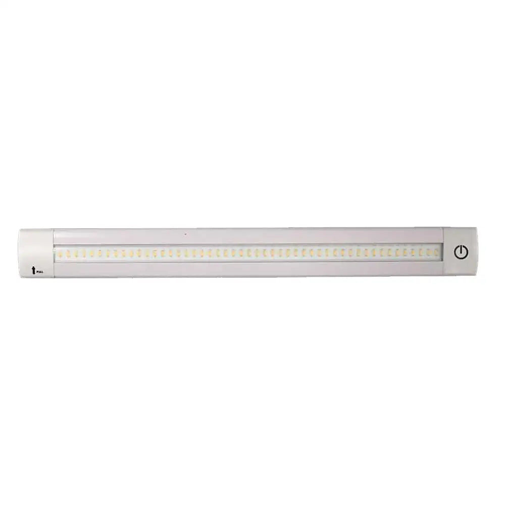 Lunasea Adjustable Linear LED Light w/Built-In Dimmer - 12’’ Length 12VDC Warm White w/ Switch [LLB-32KW-01-00]