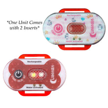 Lunasea Child/Pet Safety Water Activated Strobe Light - Red Case Blue Attention Light [LLB-63RB-E0-01] - Safety Lights