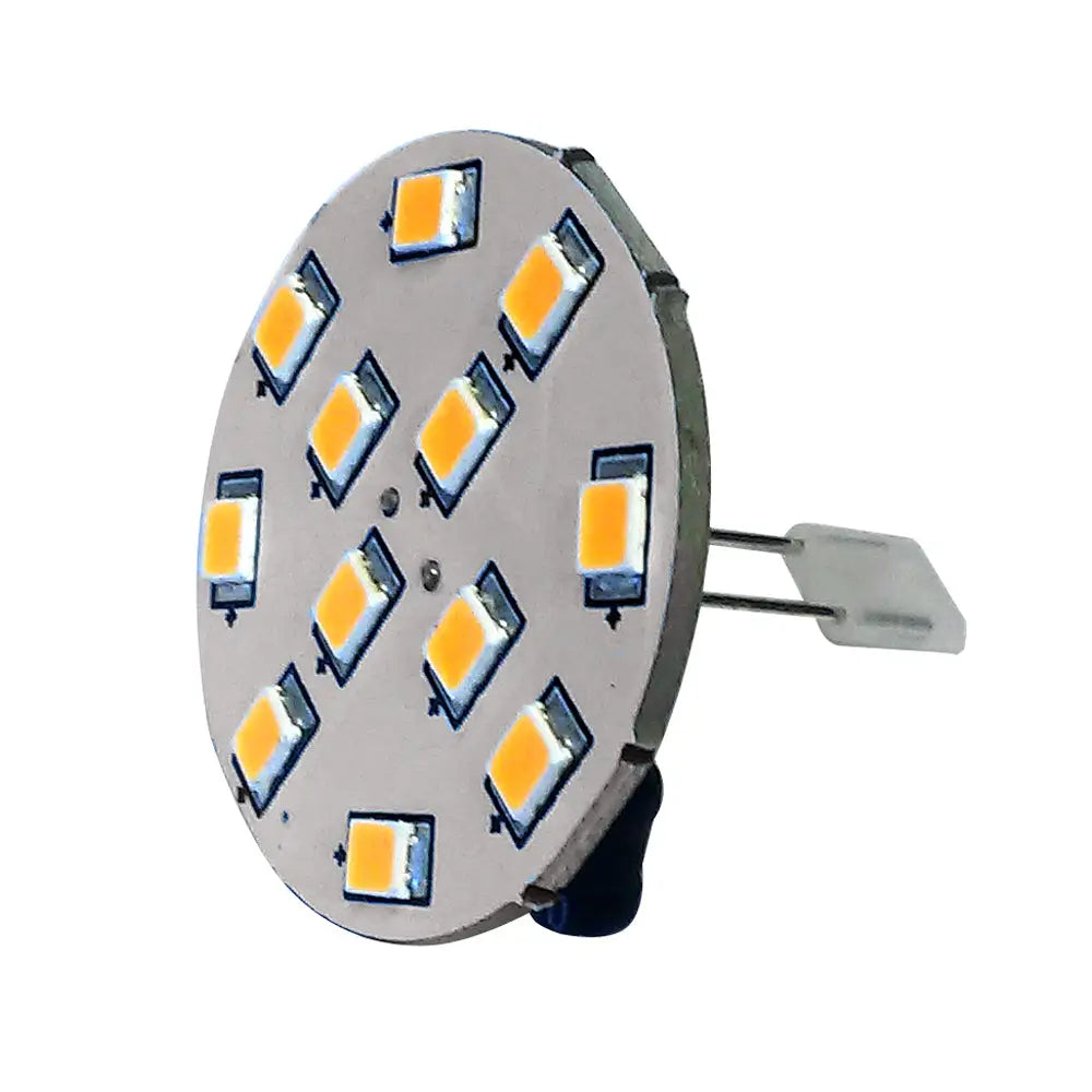 Lunasea G4 10 Back Pin LED Light Bulb - 12VAC or 10-30VDC/2W/140 Lumens - Warm White [LLB-21UW-21-00] - Bulbs