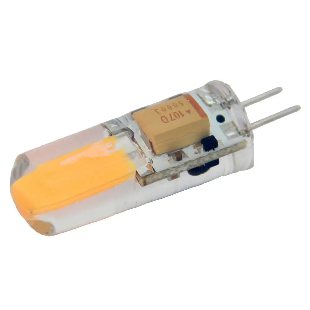 Lunasea Natural White G4 Bulb 2W 10-30VDC Bottom Pin Silicon Encapsulated [LLB-21KC-71-00] - Bulbs
