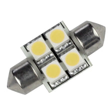 Lunasea Pointed Festoon 4 LED Light Bulb - 31mm - Cool White [LLB-202C-21-00] - Bulbs