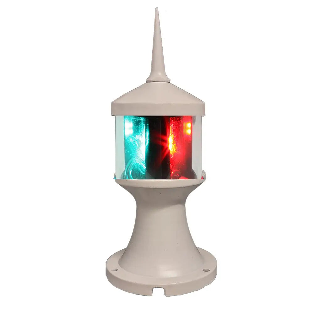 Lunasea Tri-Color/Anchor Zero Emission Light Fixture - 12V - White [LLB-73BK-01-WB] - Navigation Lights
