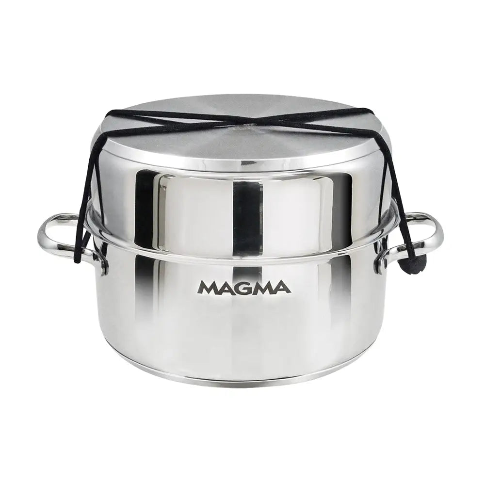 Magma 10 Piece Induction Non-Stick Cookware Set - Stainless Steel [A10-366-2-IND] - Deck / Galley