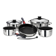 Magma 10 Piece Induction Non-Stick Cookware Set - Stainless Steel [A10-366-2-IND] - Deck / Galley
