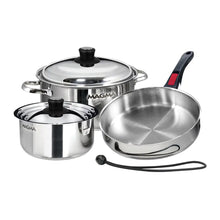 Magma 7 Piece Induction Cookware Set - Stainless Steel [A10-362-IND] - Deck / Galley