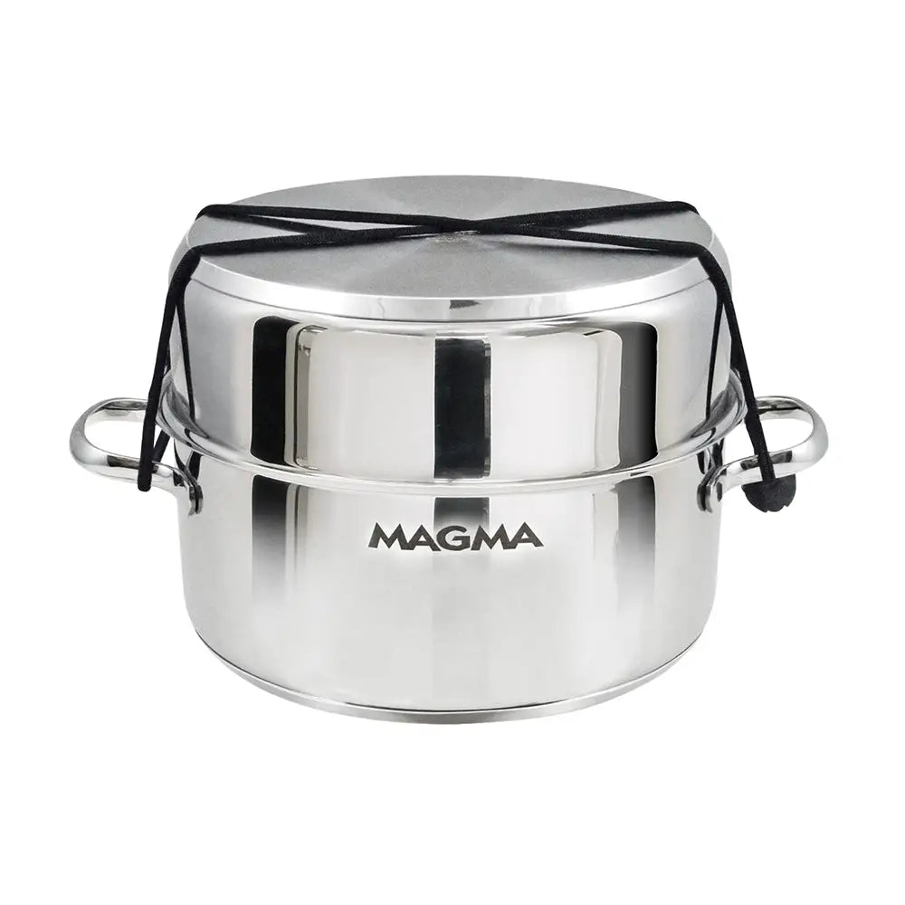 Magma 7 Piece Induction Non-Stick Cookware Set - Stainless Steel [A10-363-2-IND] - Deck / Galley