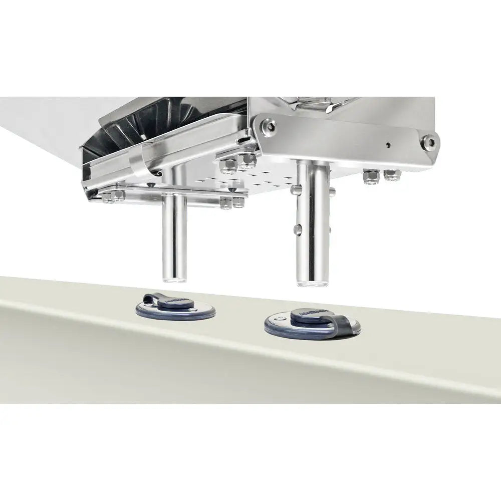 Dual Locking Flush Deck Socket Mount Magma Stainless Steel - Deck / Galley