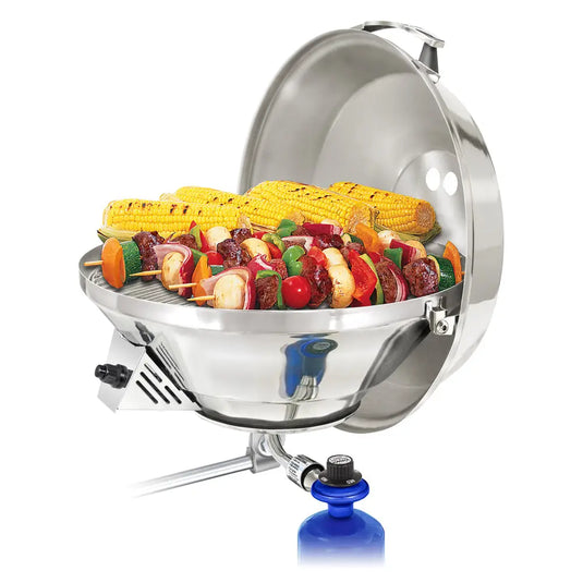 Magma Party Size 17 Inch Marine Kettle 3 Gas Grill - Grills