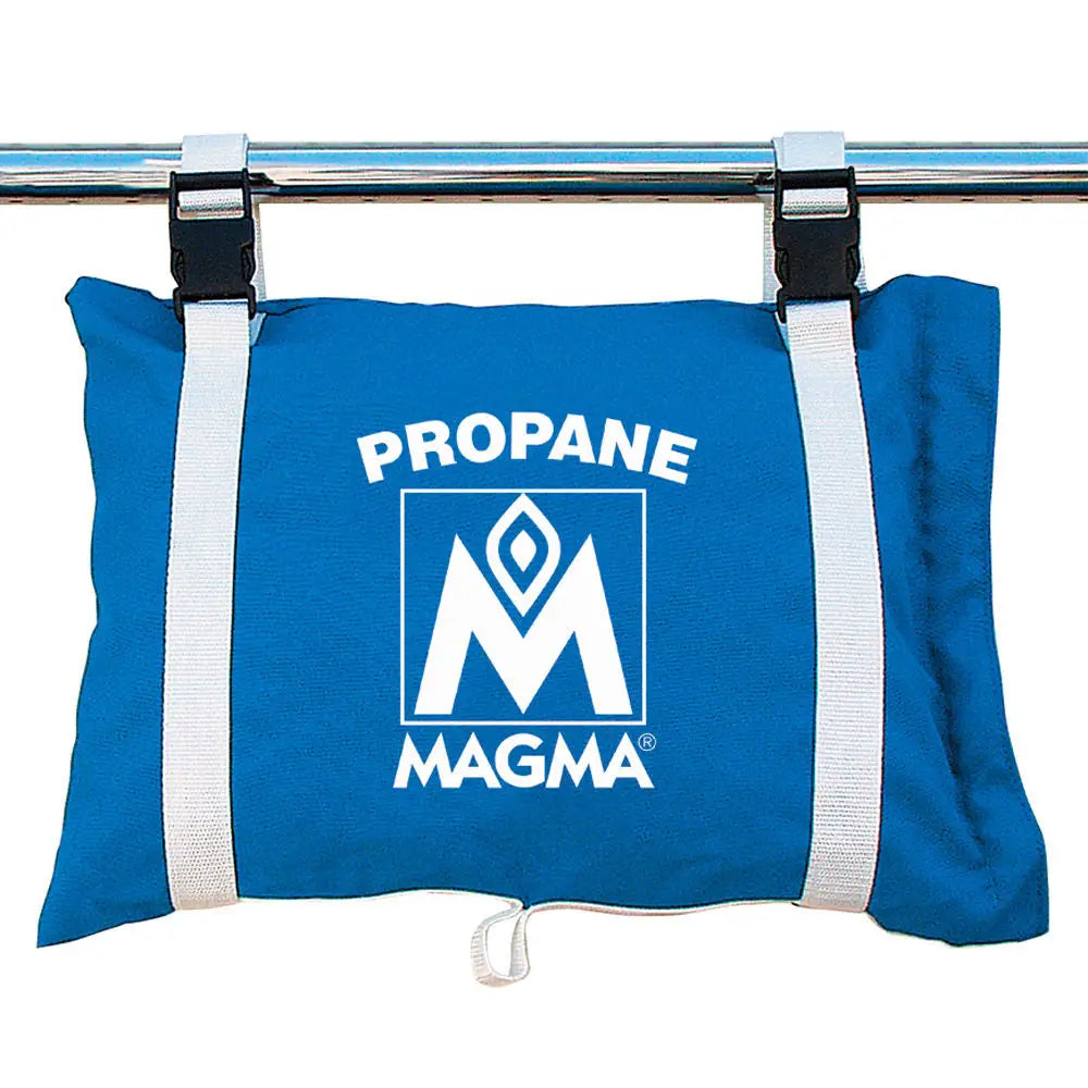 Magma Pacific Blue Propane Butane Canister Storage Locker Tote Bag - Deck / Galley