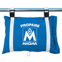 Magma Pacific Blue Propane Butane Canister Storage Locker Tote Bag - Deck / Galley