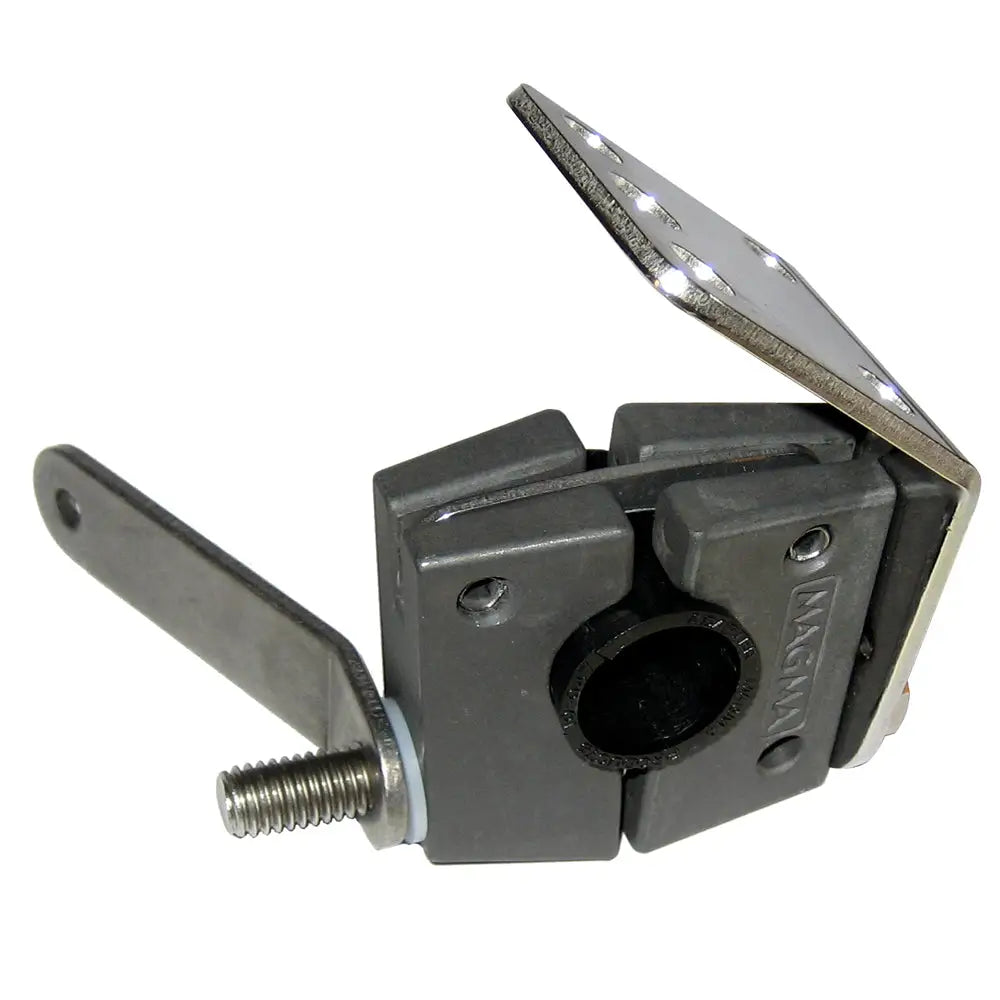 Magma Single Horizontal Round Rail Mount [T10-380] - Deck / Galley
